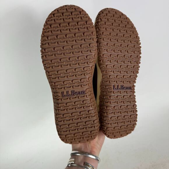 L.L.Bean Day Venture Snow Boots Womens 6.5 Brown Suede Lined Lace-Up Ankle - Picture 8 of 10